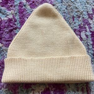 Port Beanie in Butter